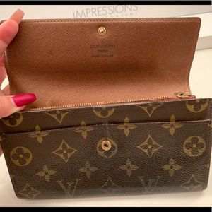 LV Long Snap Wallet